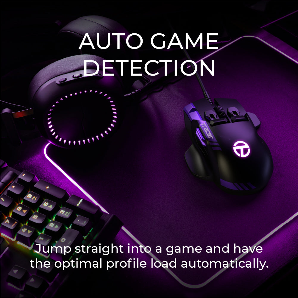 Swiftpoint TRACER mouse gaming software is powerful, customizable yet intuitive & easy-to-use. Start winning immediately with game detection & auto profile switching.